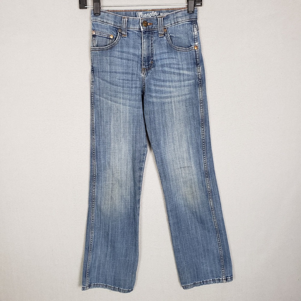 Wrangler Retro Relaxed Bootcut Jeans Western Denim Cowgirl Girls Size 12 Slim